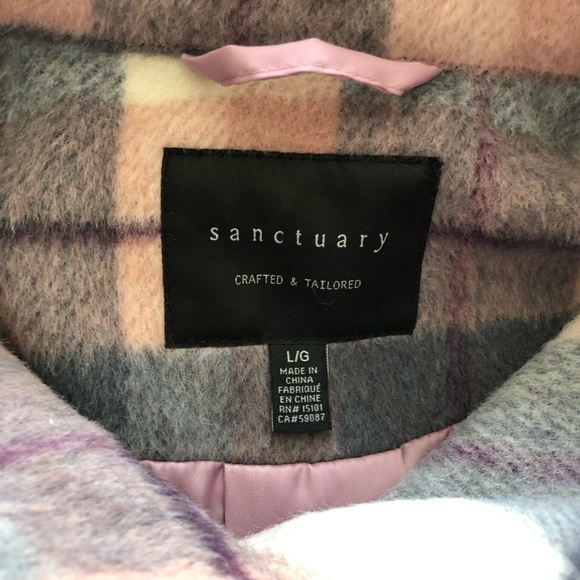 Sanctuary Women’s Faux Fur Jacket - NWT size L - Picture 4 of 8